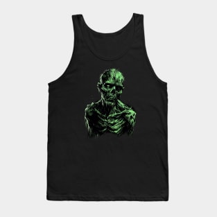 Green Zombie Tank Top